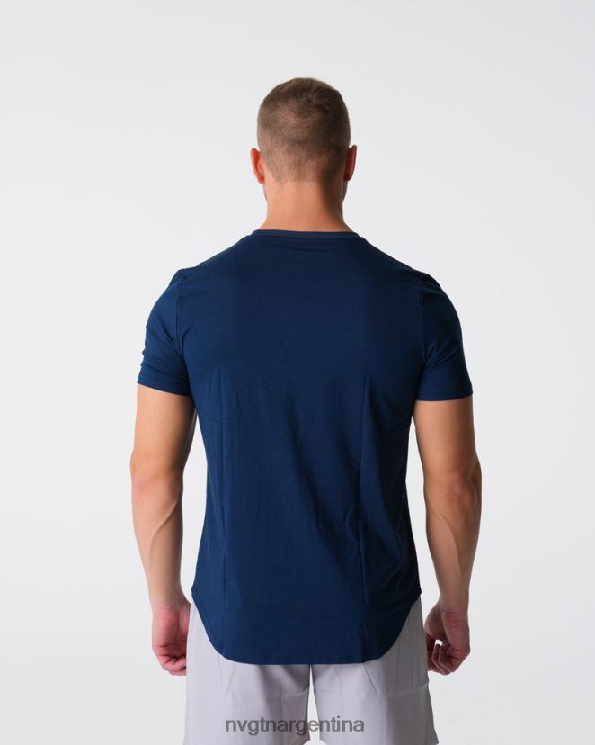 NVGTN camiseta ajustada con pulso tapas Armada hombres 02B4LN770