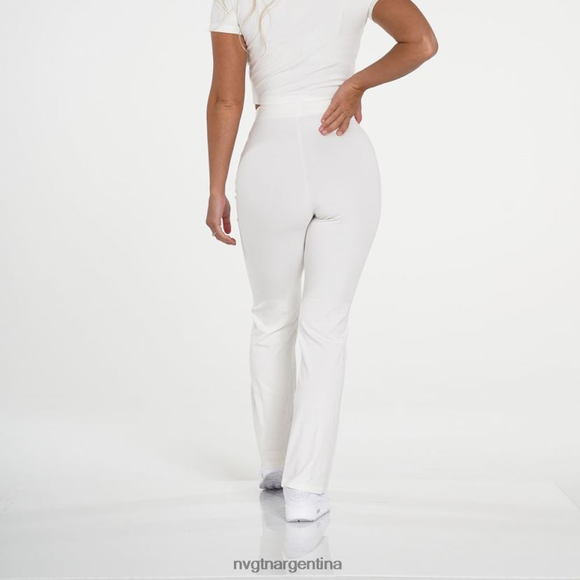 NVGTN hola pantalón lounge de fin de semana estilo de vida crema mujer 02B4LN749