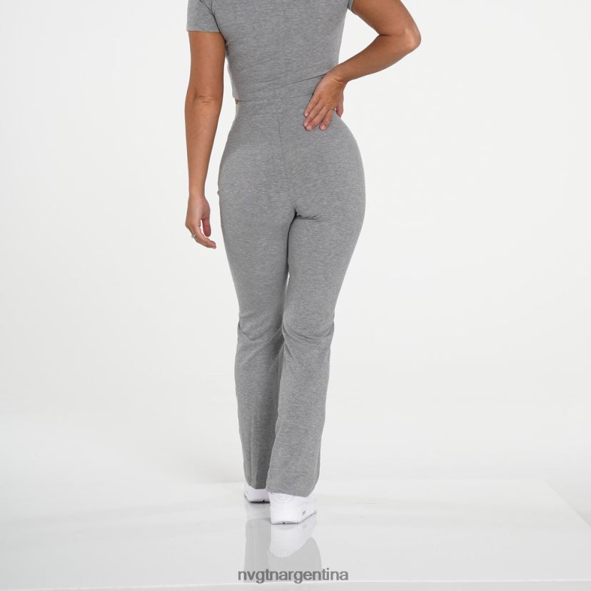 NVGTN hola pantalón lounge de fin de semana estilo de vida gris mujer 02B4LN750