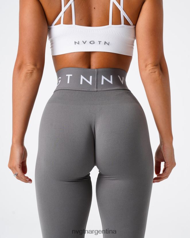 NVGTN leggings deportivos sin costuras aptitud física carbón mujer 02B4LN553