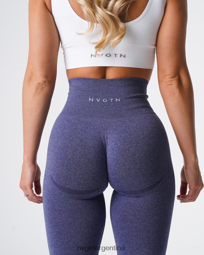 NVGTN leggins curvos sin costuras aptitud física índigo mujer 02B4LN630