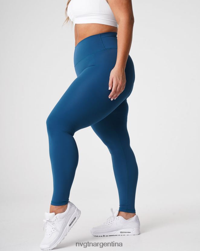 NVGTN leggins distintivos 20 aptitud física Pacifico Azul mujer 02B4LN650