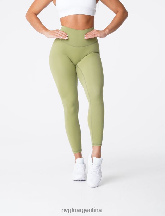 NVGTN leggins distintivos 20 aptitud física aceituna mujer 02B4LN654