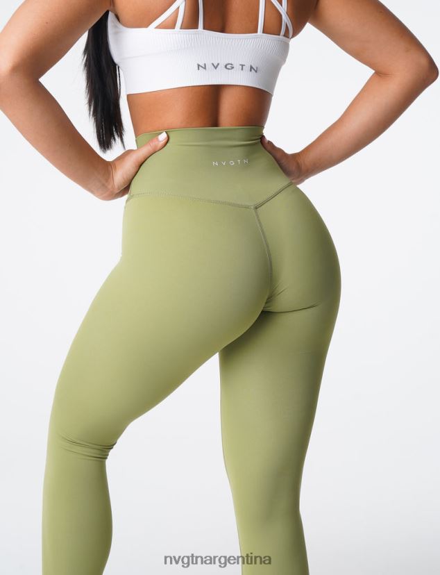 NVGTN leggins distintivos 20 aptitud física aceituna mujer 02B4LN654