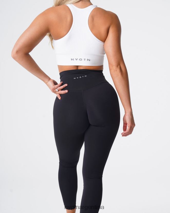 NVGTN leggins distintivos 20 aptitud física negro mujer 02B4LN564