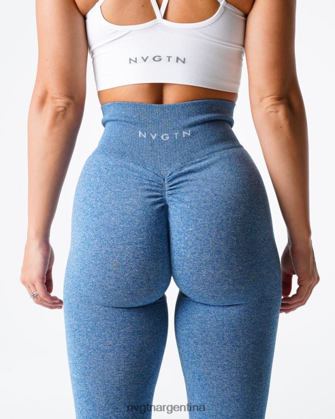 NVGTN leggins sin costuras aptitud física cielo azul mujer 02B4LN648