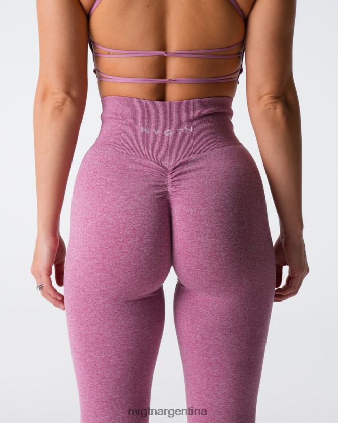 NVGTN leggins sin costuras aptitud física rosa pastel mujer 02B4LN539