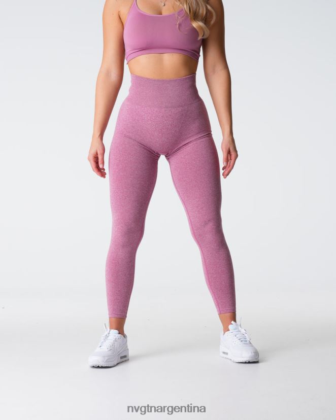 NVGTN leggins sin costuras aptitud física rosa pastel mujer 02B4LN539