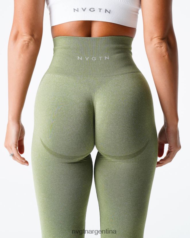 NVGTN leggins sin costuras con contorno aptitud física prado mujer 02B4LN505