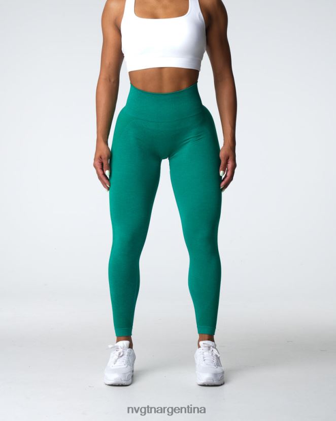 NVGTN leggins sin costuras contorno 20 aptitud física jade mujer 02B4LN490