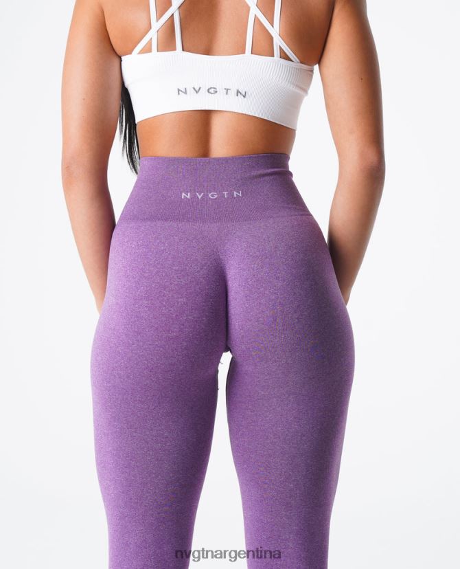 NVGTN nv leggins sin costuras aptitud física Violeta mujer 02B4LN599