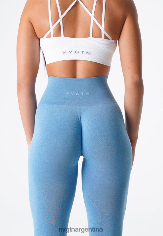 NVGTN nv leggins sin costuras aptitud física cielo azul mujer 02B4LN606