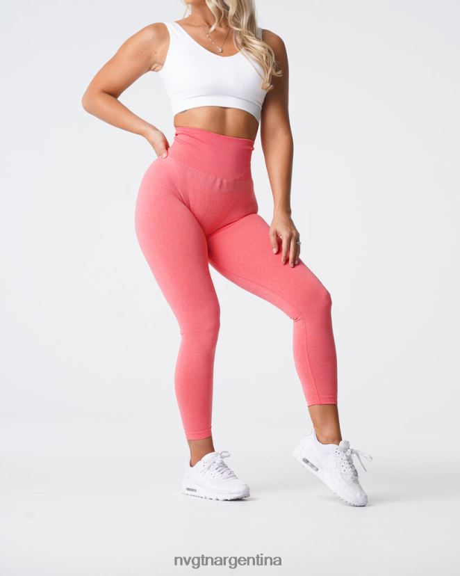 NVGTN nv leggins sin costuras aptitud física coral mujer 02B4LN597