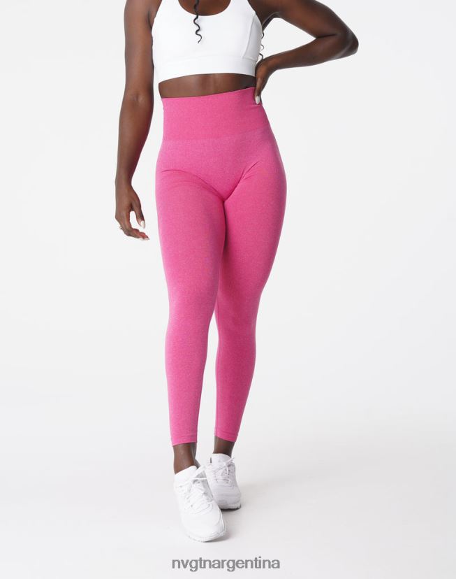 NVGTN nv leggins sin costuras aptitud física fucsia mujer 02B4LN601