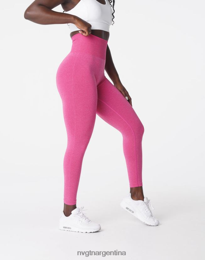 NVGTN nv leggins sin costuras aptitud física fucsia mujer 02B4LN601