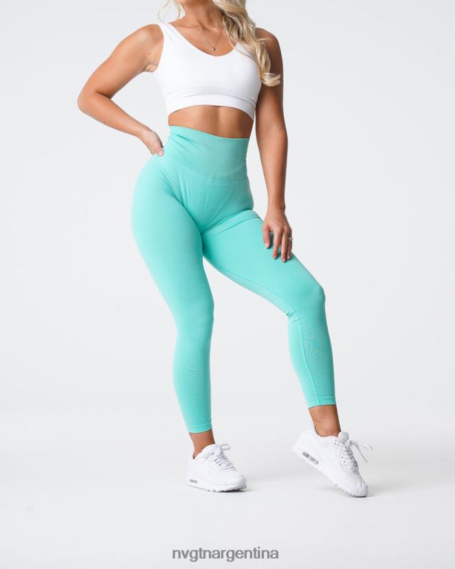 NVGTN nv leggins sin costuras aptitud física menta mujer 02B4LN595