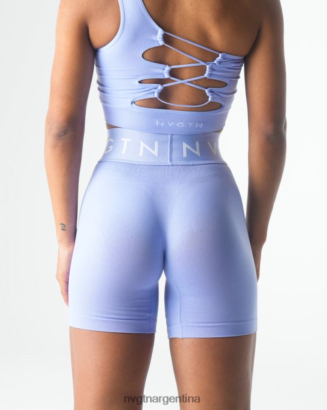 NVGTN pantalones cortos deportivos sin costuras aptitud física bígaro mujer 02B4LN433