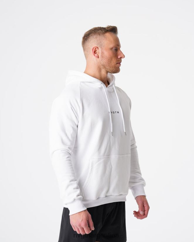 NVGTN sudadera con capucha tapas blanco hombres 02B4LN785