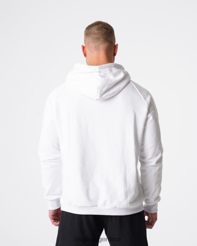 NVGTN sudadera con capucha tapas blanco hombres 02B4LN785