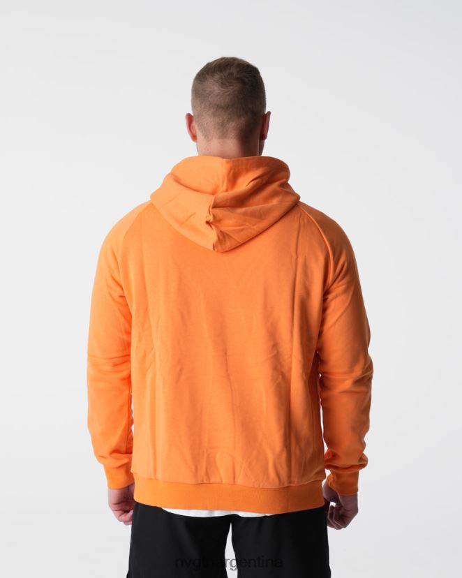 NVGTN sudadera con capucha tapas naranja hombres 02B4LN788