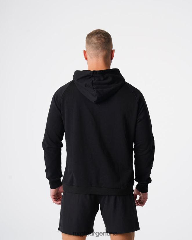 NVGTN sudadera con capucha tapas negro hombres 02B4LN784