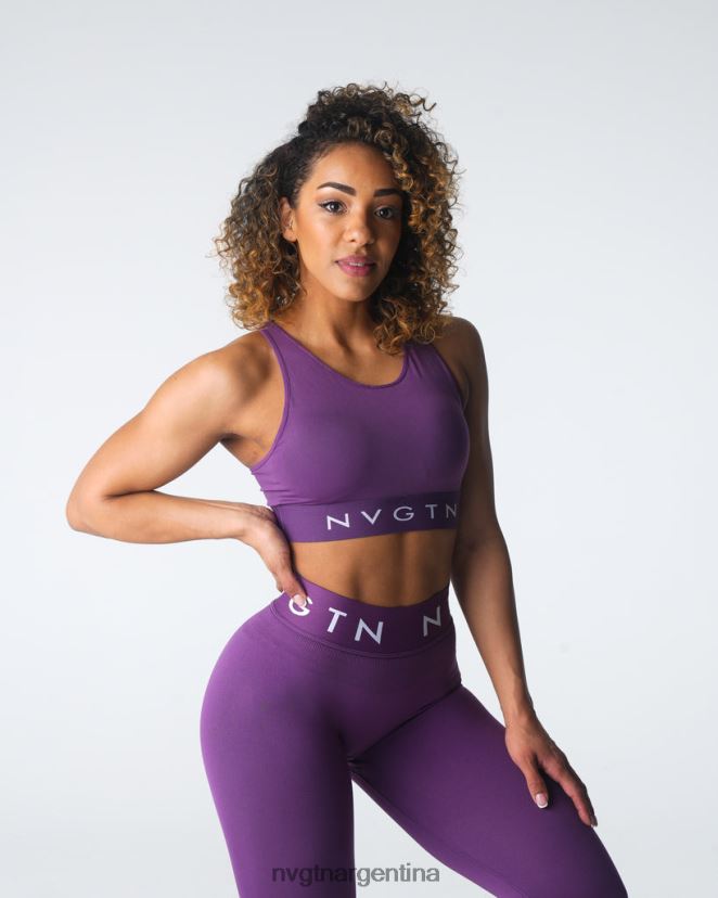 NVGTN sujetador deportivo sin costuras trilogy aptitud física amatista mujer 02B4LN33